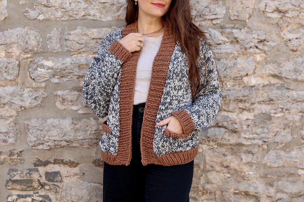 Emerson Cardigan Knitting pattern by Two of Wands | LoveCrafts