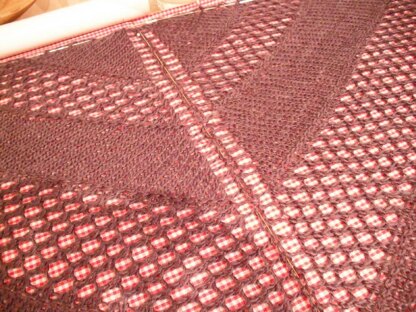 Bilberry shawl