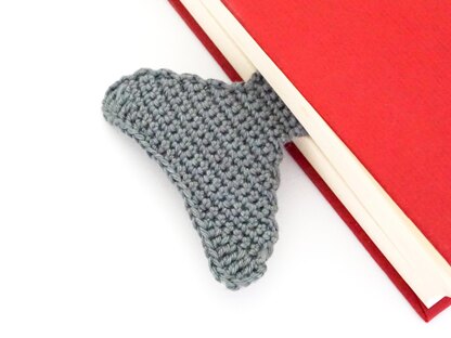 Shark Bookmark Crochet Pattern