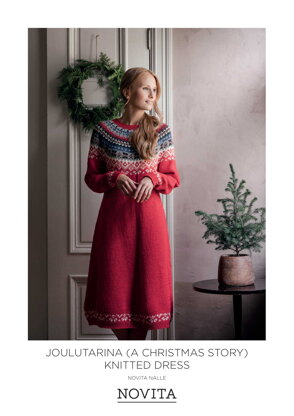 Joulutarina (A Christmas Story) Knitted Dress in Novita - 0070009 - Downloadable PDF