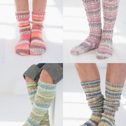Knitted Socks in Sirdar Crofter DK - 9338 - Downloadable PDF