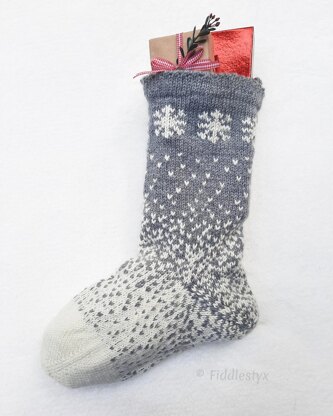 Snowfall Stocking