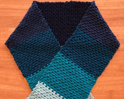 The Serenity Crochet Scarf