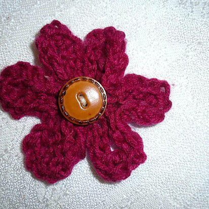 Basic Beginner Knit Flower