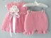 Crocheted Baby Dress Knitting Baby Bloomers