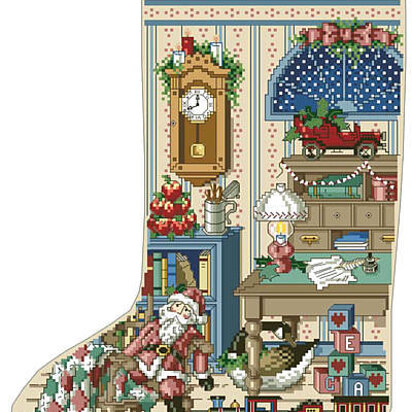 Holiday Study Heirloom Stocking - PDF