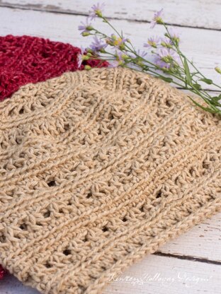 Very Slouchy V-Stitch Hat