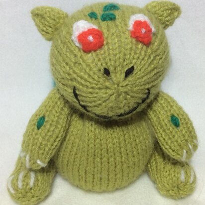 Bulbasaur Pokemon - knitting pattern