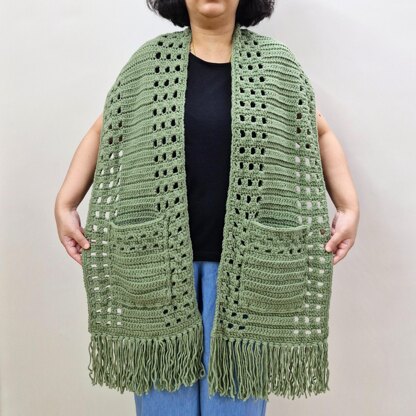 Whispering Pines Pocket Scarf