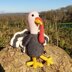 Trenton the Turkey - UK Terminology - Amigurumi