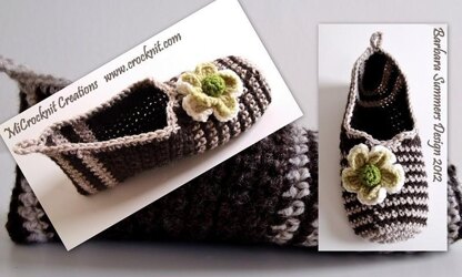 Crochet Slippers TRAVELLER