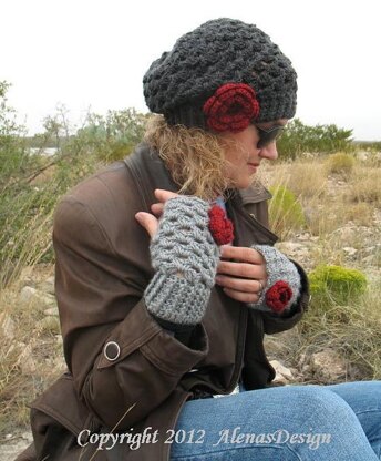 Fingerless Gloves - Mary