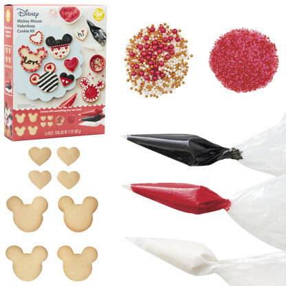 Wilton Mickey Head Heart Cookie Kit