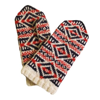 Quartz mittens - knitting pattern
