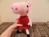 Peppa Pig plush amigurumi