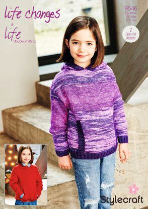 Sweaters in Stylecraft Life Changes & Life DK - 9546 - Downloadable PDF