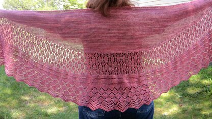 Lismore Long Wingspan Shawl