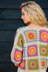 Mandala Cropped Granny Square Cardigan