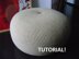 3 Crochet Pouf Floor Cushion/Footstool Tutorials and 1 Pouf Pattern