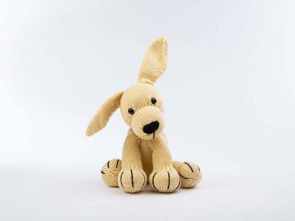 Dexter the Labrador - Toy Dog Knitting Pattern in Deramores Studio DK Acrylic