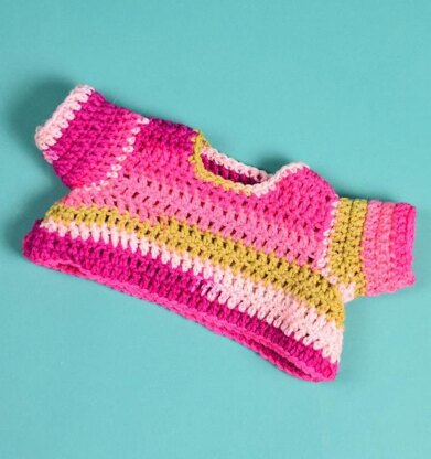 Peanut Butter and Jelly in Universal Yarn Bella Chenille & Deluxe Stripes - 2489 PDF