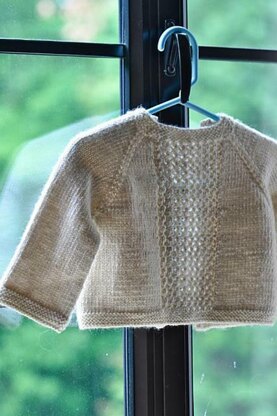 Little Lattice Open Cardigan