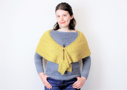 Bush Wattle Shawl