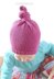 Little Knit Top Knot Hat