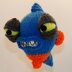 Ludvig the piranha - Magicalknit design