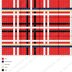 Scottish Tartan Blanket C2C CROCHET PATTERN Red Checkered Afghan