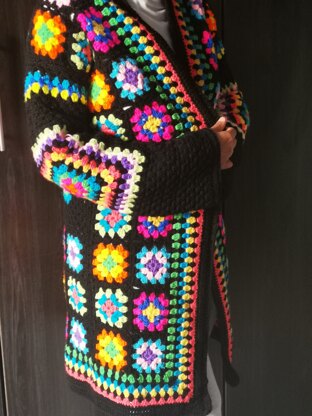 Women's crochet cardigan