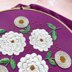 Violet Floral - Downloadable Embroidery Pattern