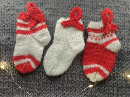 Christmas mini stocking