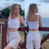 Crochet summer crop top