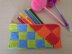 Asymmetrical Pencil Case.