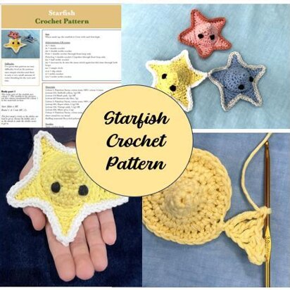 Starfish Crochet Pattern