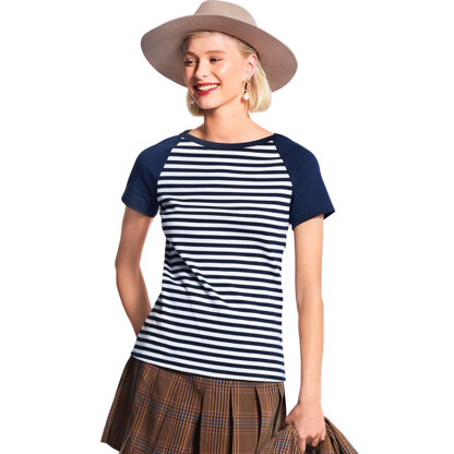 Burda Style Easy Top B6028 - Paper Pattern, Size 34 - 48