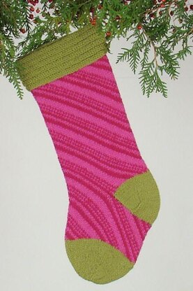 Candy Cane Christmas Stocking