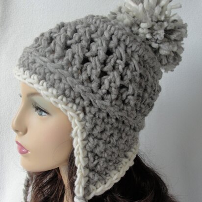 Husky Ear Flap Beanie