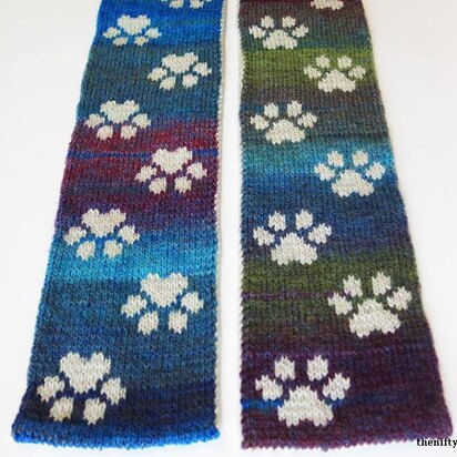 Pawprints Scarf