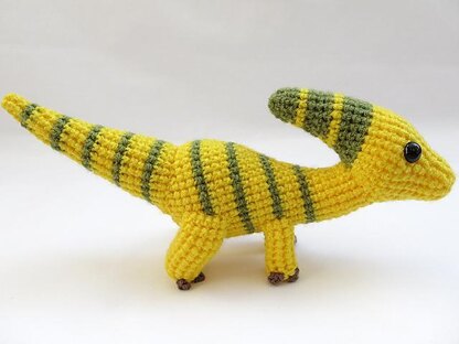 Amigurumi Parasaurolophus Dinosaur