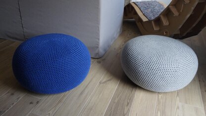 Crochet Pouf FootStool Bean Bag