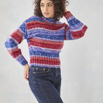 Slipover & Sweater in King Cole Hedgerow Chunky - P6203 - Leaflet