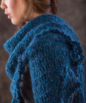 Thornton Shawl in Berroco Briza - 361-1 - Downloadable PDF