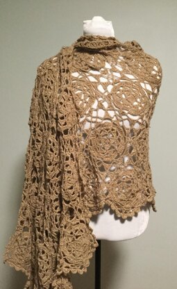The Honeycomb Shawl Wrap