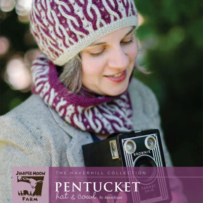 Pentucket Hat & Cowl in Juniper Moon Herriot - Downloadable PDF