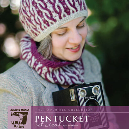 Pentucket Hat & Cowl in Juniper Moon Farm Herriot