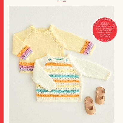 Babies Jumpers in Sirdar Snuggly DK - 5410 - Downloadable PDF