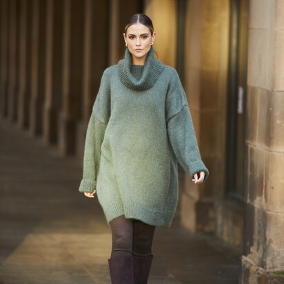 Rocha Jumper in Rowan Kidsilk Haze and Kid Classic - RM007-00002-DEP - Downloadable PDF