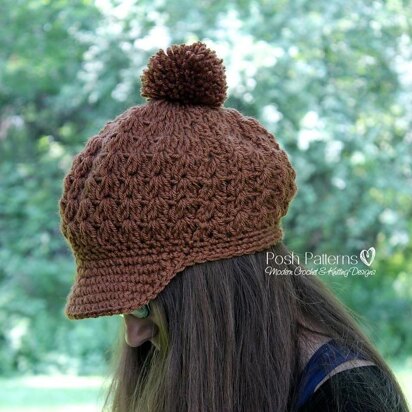 Slouchy Newsboy Hat Pattern 122